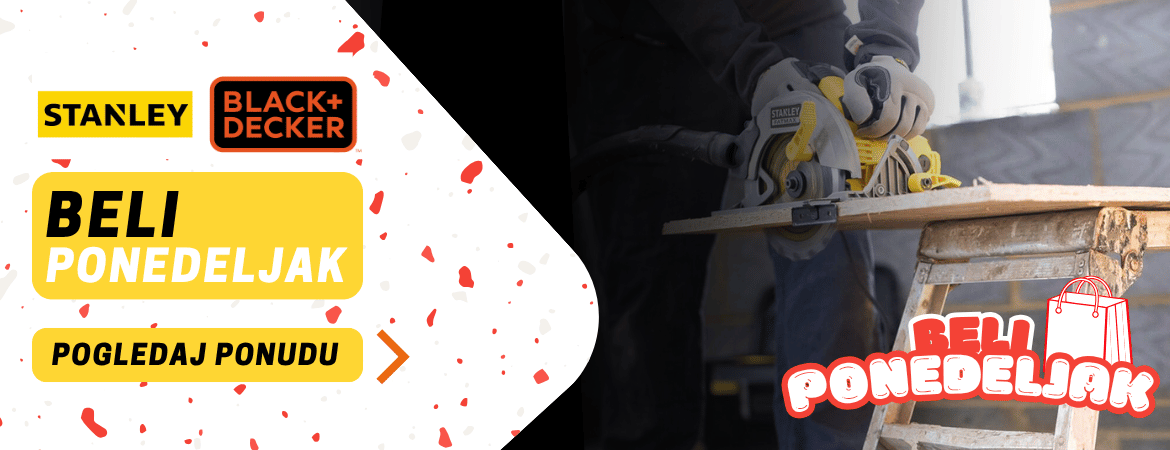 STANLEY & BLACK+DECKER akcija Beli ponedeljak